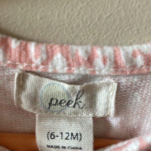 PEEK Baby Pink Cheetah Print Jumpsuit 6-12 months - Picture 6 of 6